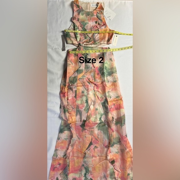 NWT Significant Other Rey Cutout Ruffle Dress - Picture 5 of 6